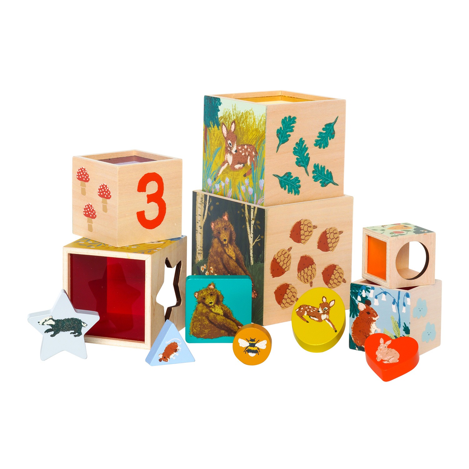 Enchanted Forest Stacking Blocks 5997